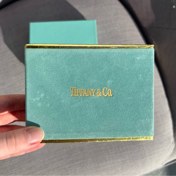 New Tiffany & Co. Vintage Playing Cards Black and White w/Gold Detail New in Box - Picture 2 of 6